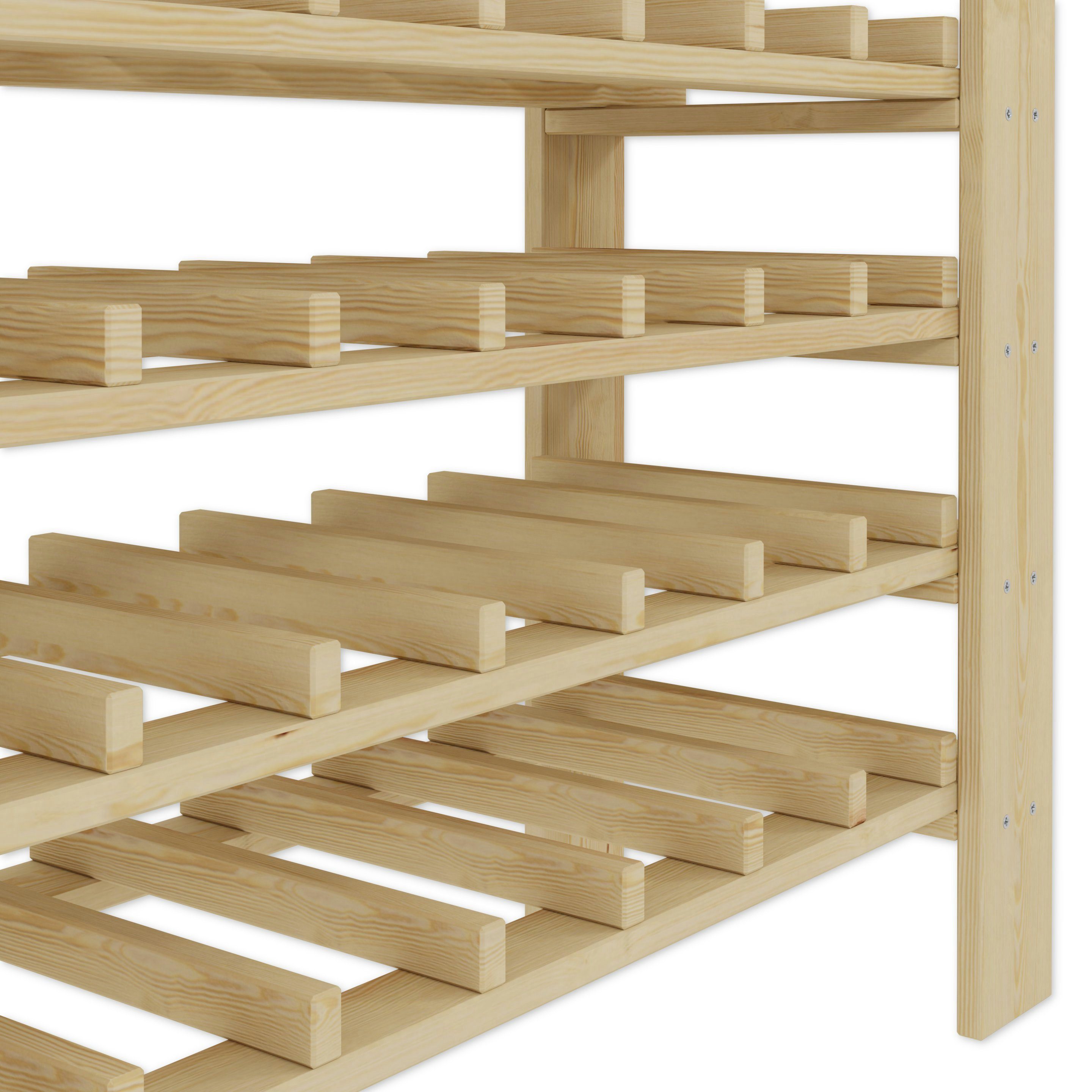 Lenmar Weinregal Weinregal Weinregal Holz Flaschenregal für 91 Flaschen RW-5-3