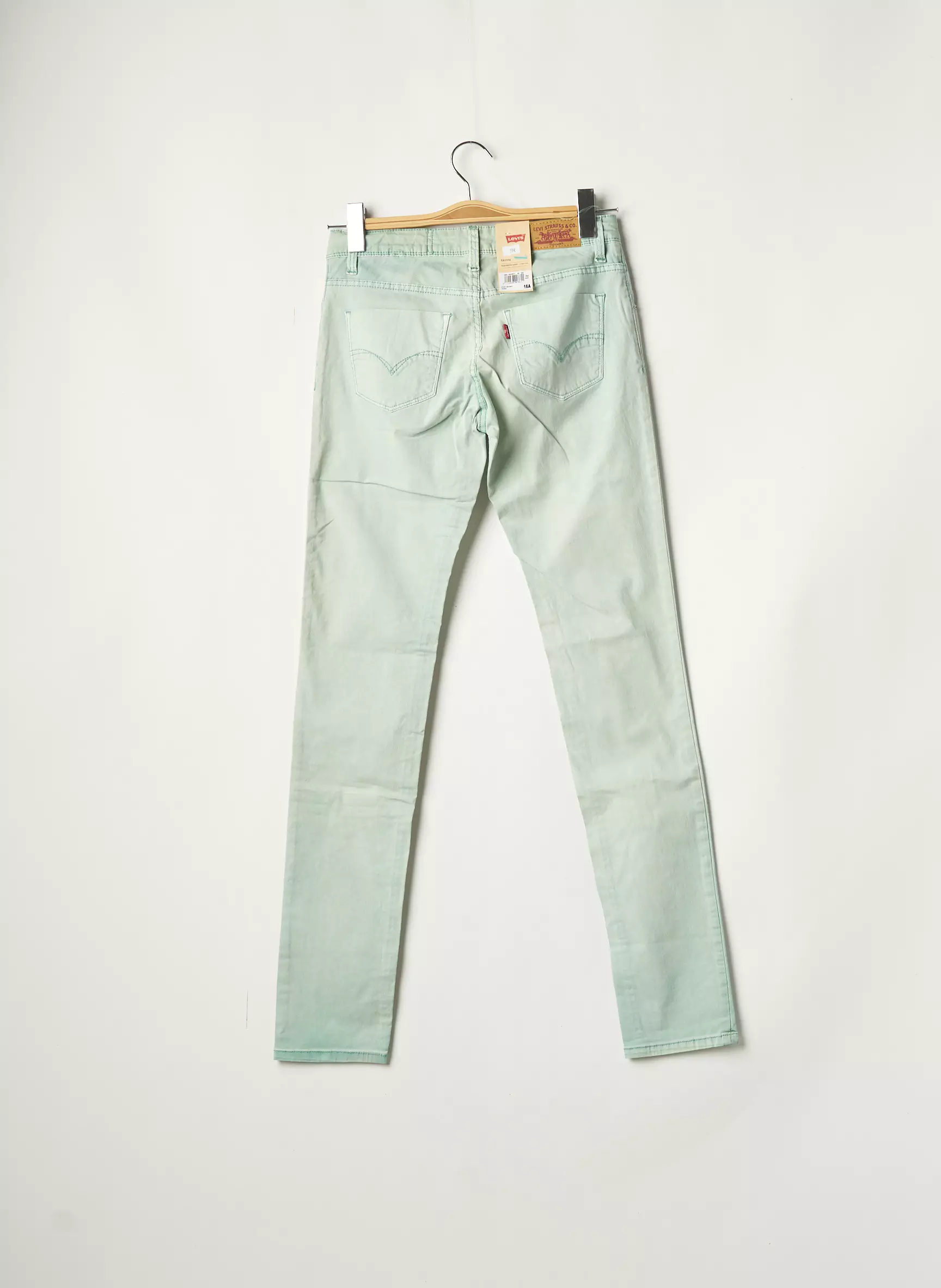 Levis Pantalons Slim Enfant couleur vert