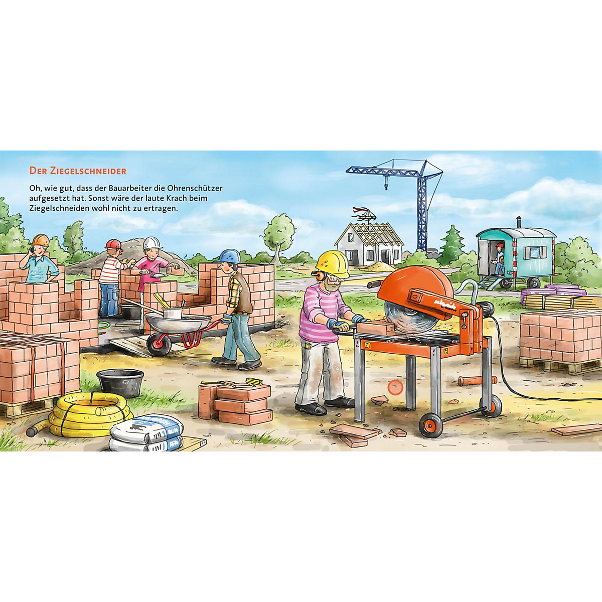 Hör mal: Auf der Baustelle, Soundbuch mit Baustellengeräuschen
