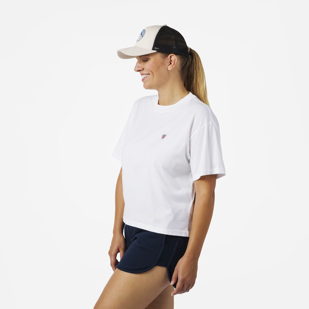Kurzes Damen-T-Shirt