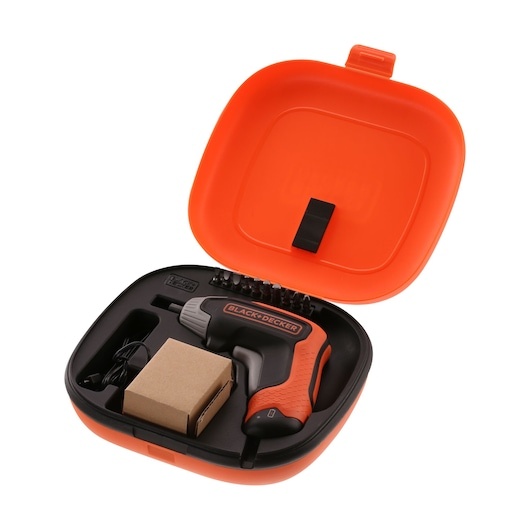 Black & Decker BCF611CK-QW Szybka wkrętarka 3,6 V w pudełku do przechowywania