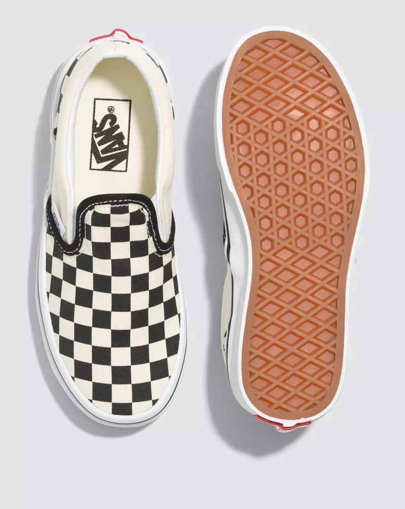 Kids Classic Slip-On Checkerboard Shoe