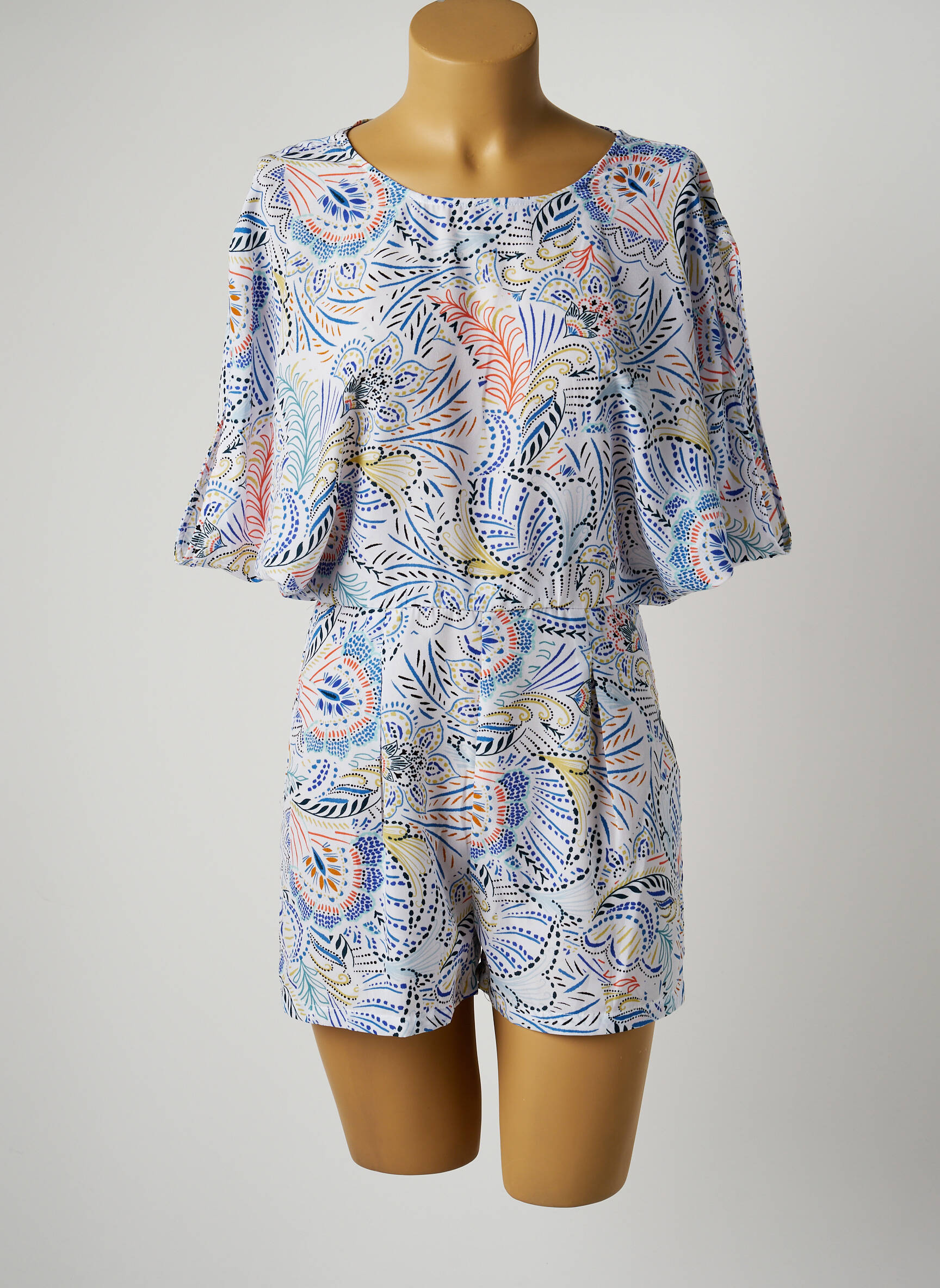 Molly Bracken Combi Shorts Femme couleur blanc
