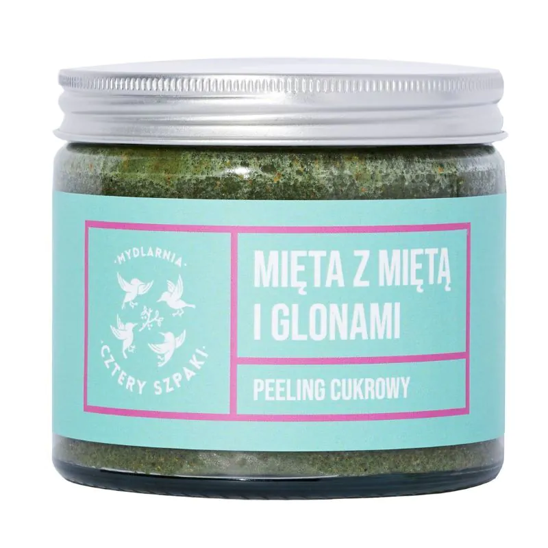 Mydlarnia Cztery Szpaki Mint Peeling με μέντα και φύκια