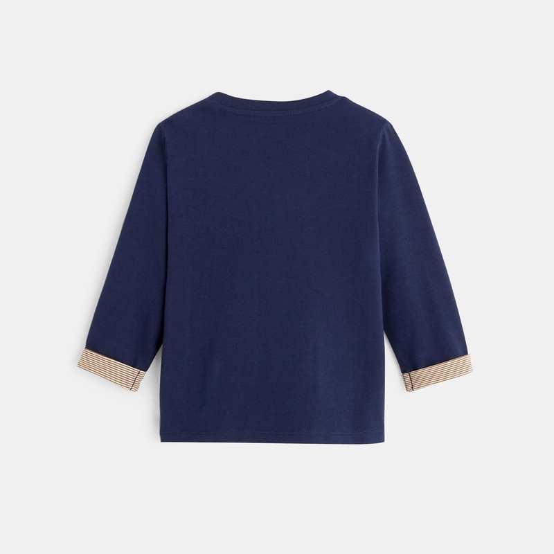 T-shirt ours bleu bébé garçon