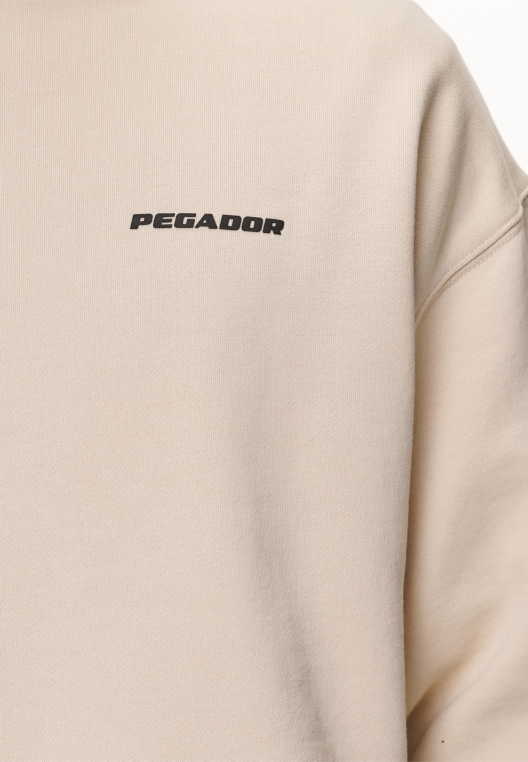 Sudadera con capucha extragrande con logotipo de Pegador