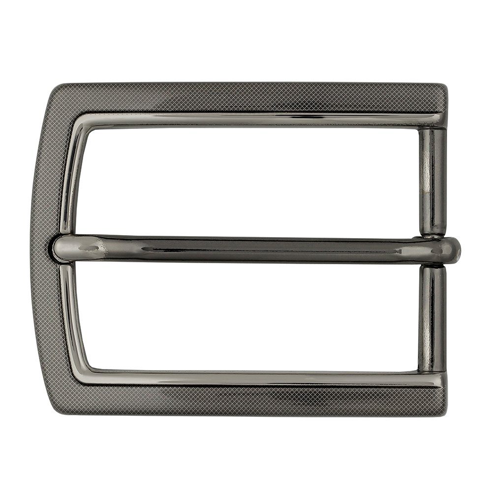FREDERIC HERMANO Gürtelschnalle 35mm Zink Silber - Buckle Nizza - 308607530020