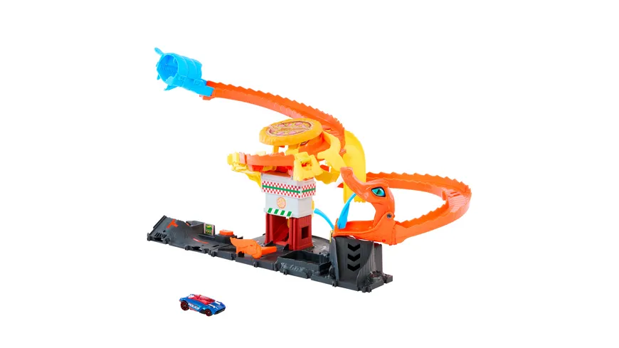 Hot Wheels City Cobra Slam Pizza Attack