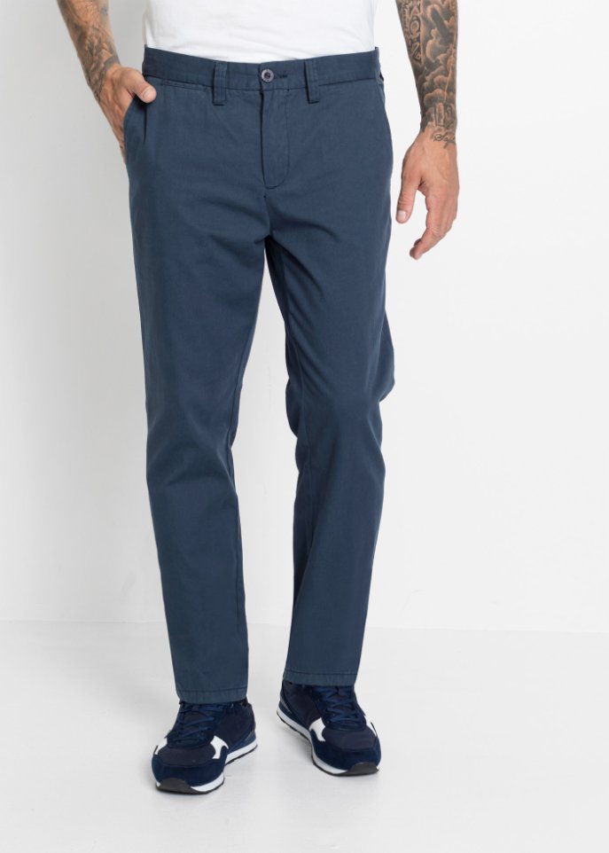 Regular Fit Chinohose, Straight