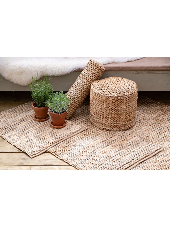 Mars & More Jute-Rollkissen in Hellbraun - (B)62 x Ø 16 cm günstig kaufen onesize