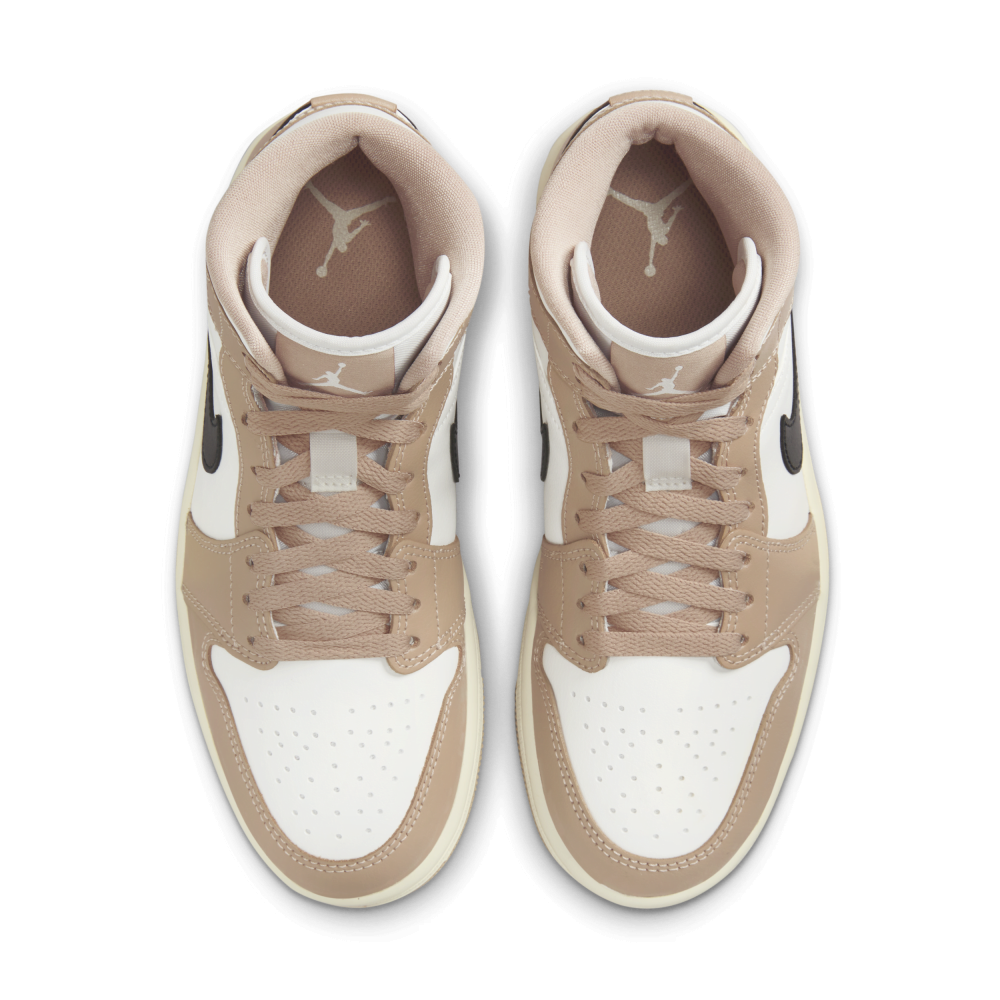 NIKE JORDAN 1 Mid WMNS Air BQ6472-103 / braun