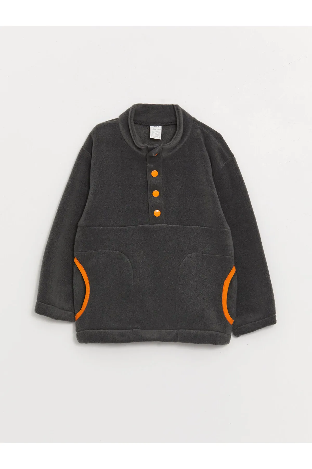 LC Waikiki  2er-Set aus Fleece-Sweatshirt und Jogginghose mit Stehkragen und langen Ärmeln für Babys