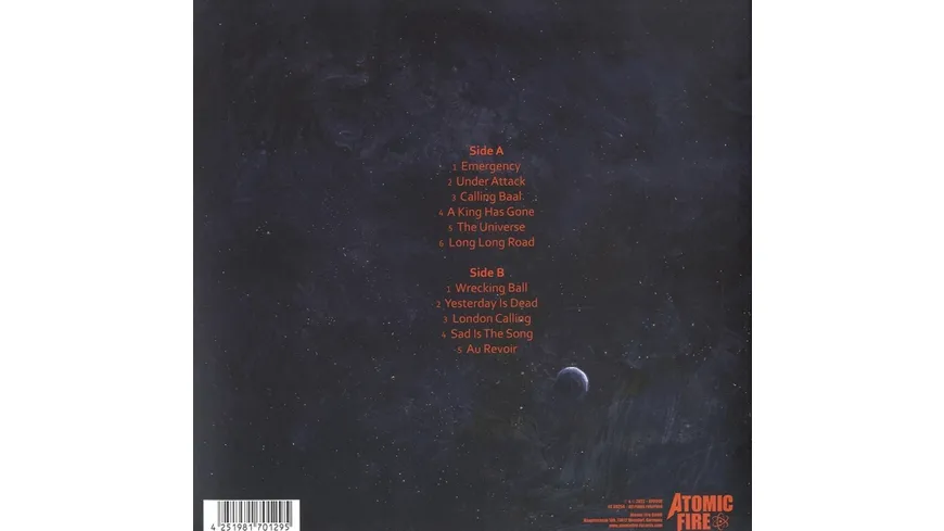 Universal (Clear/Black Marbled Vinyl) Clear/Black Marbled Vinyl