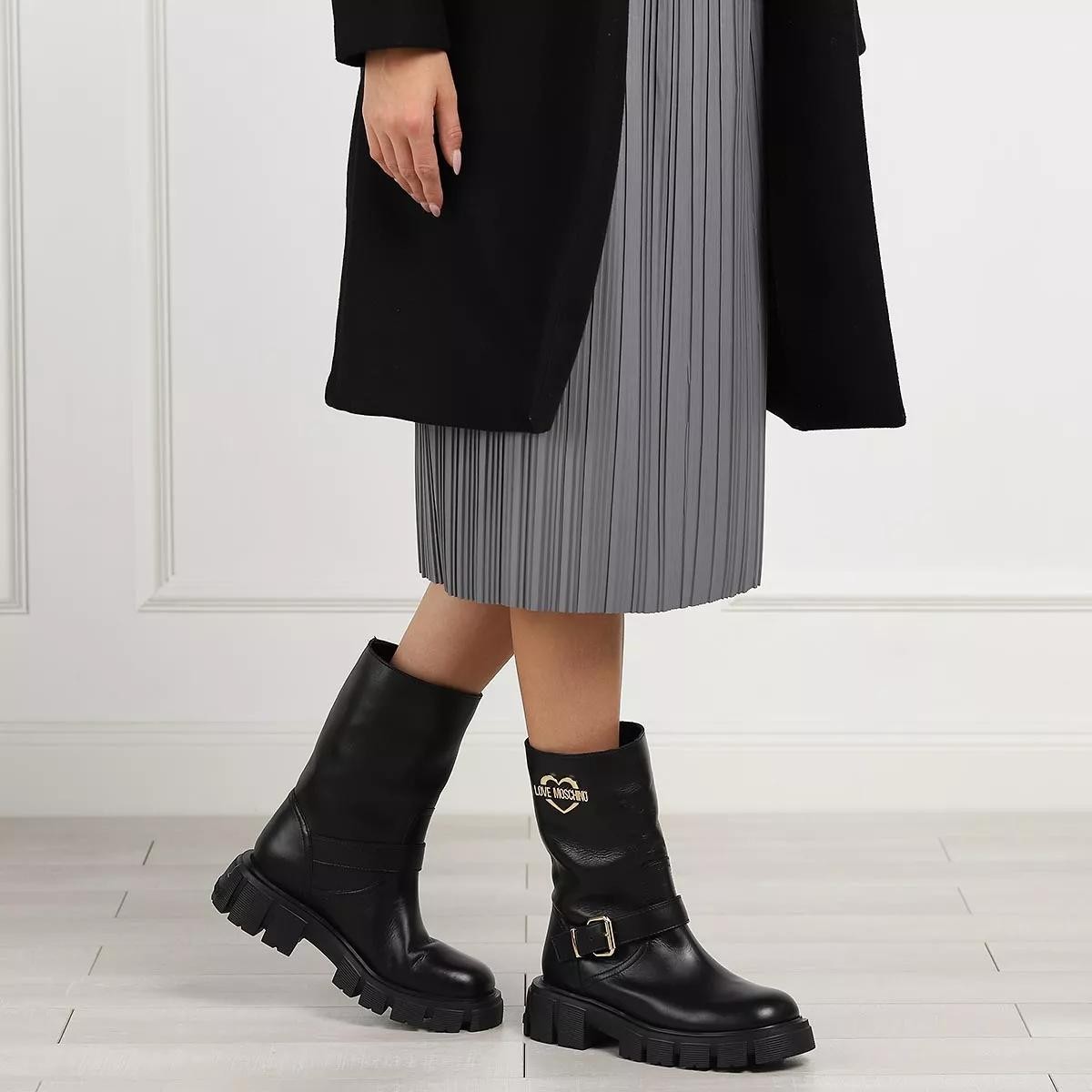 MOSCHINO Stiefeletten schwarz Stiefel