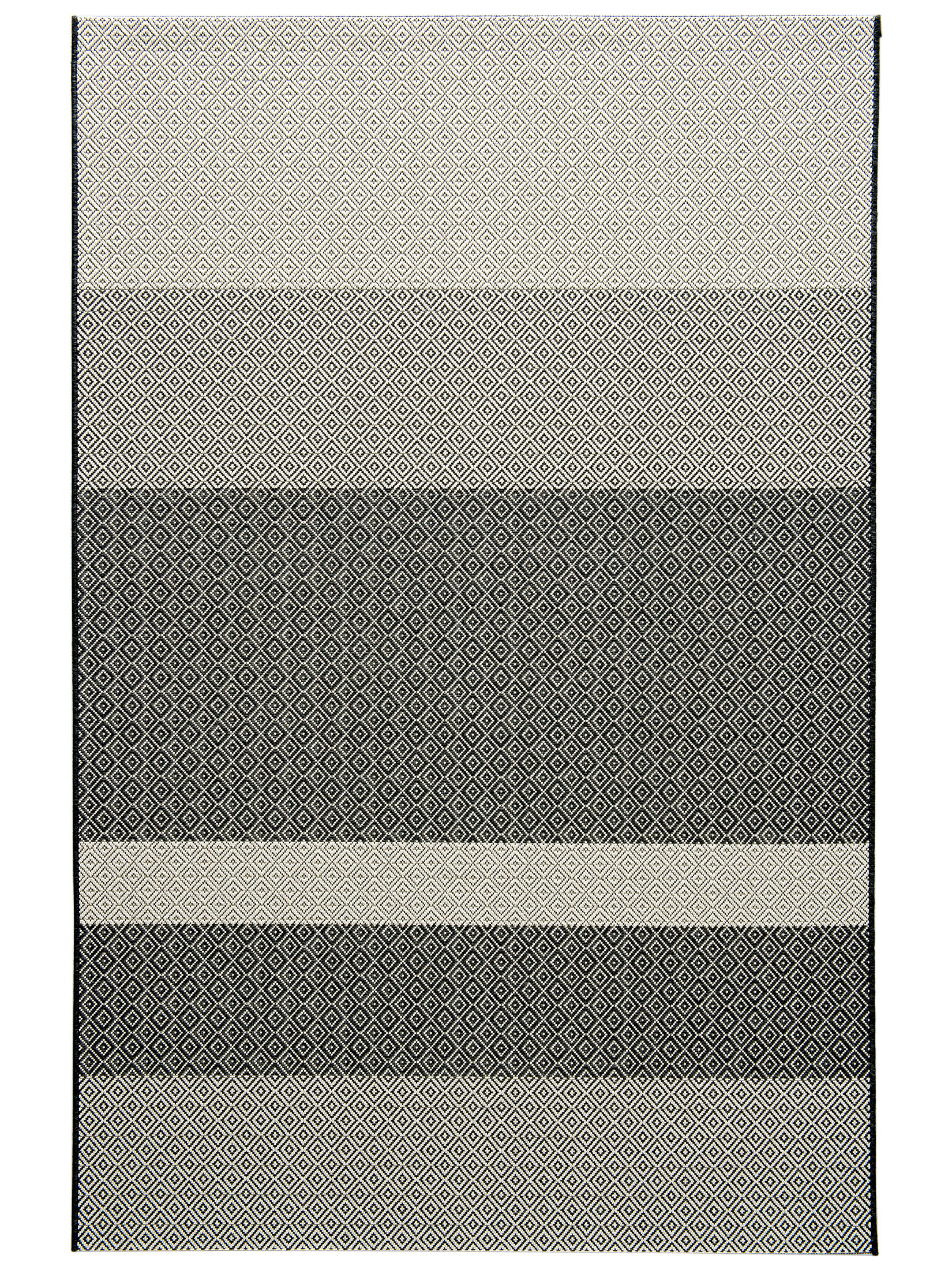 Lönstrup Outdoor-Teppich, Schwarz