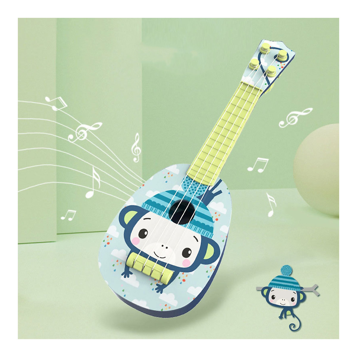 Kindergitarre Musikinstrument Spielzeug Mini Ukulele für Kinder