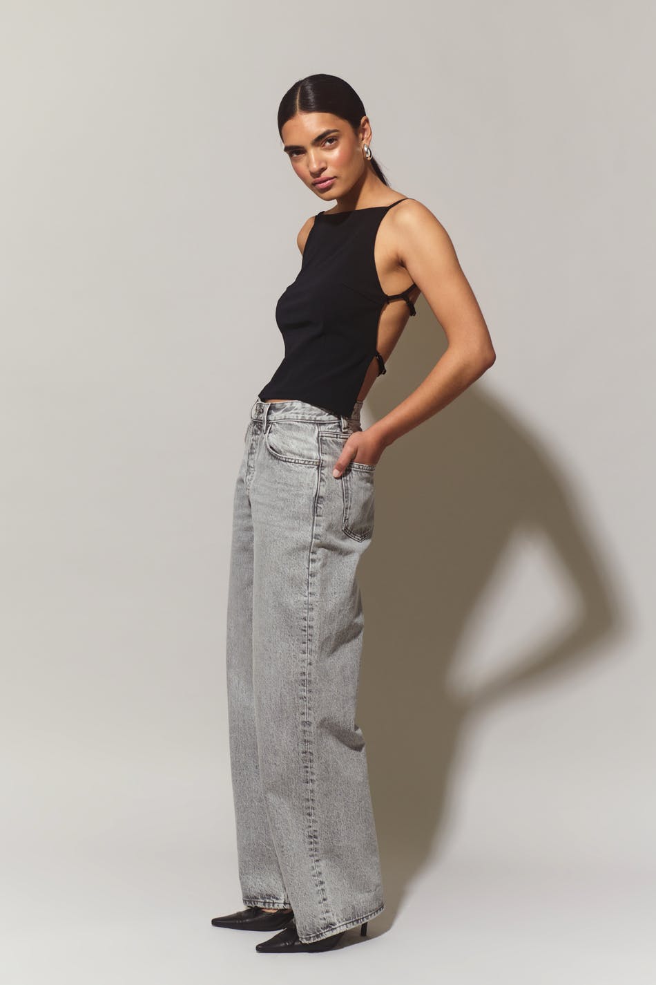 Open back top