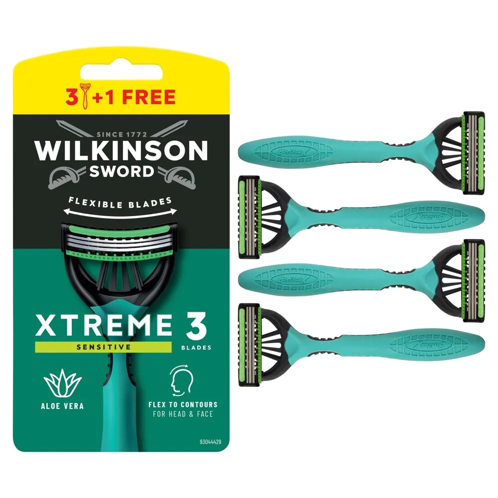 Wilkinson Xtreme3 Sensitive 3+1 Δωρεάν