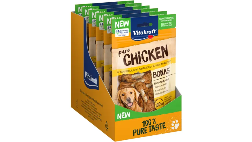 Vitakraft Hundesnack CHICKEN Hühnchenhanteln 80 g