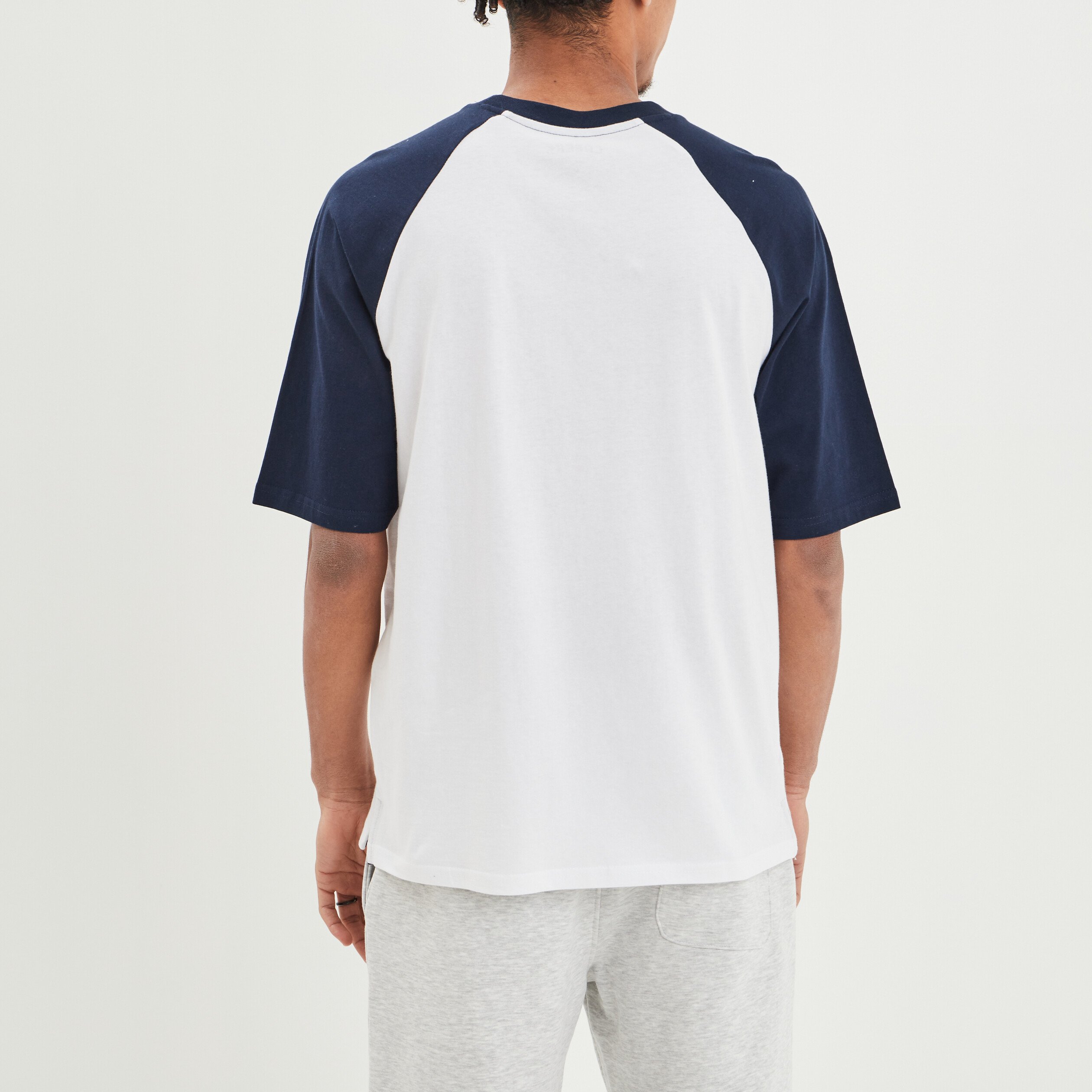 T-shirt oversize manches courtes Creeks bleu marine homme | La Halle