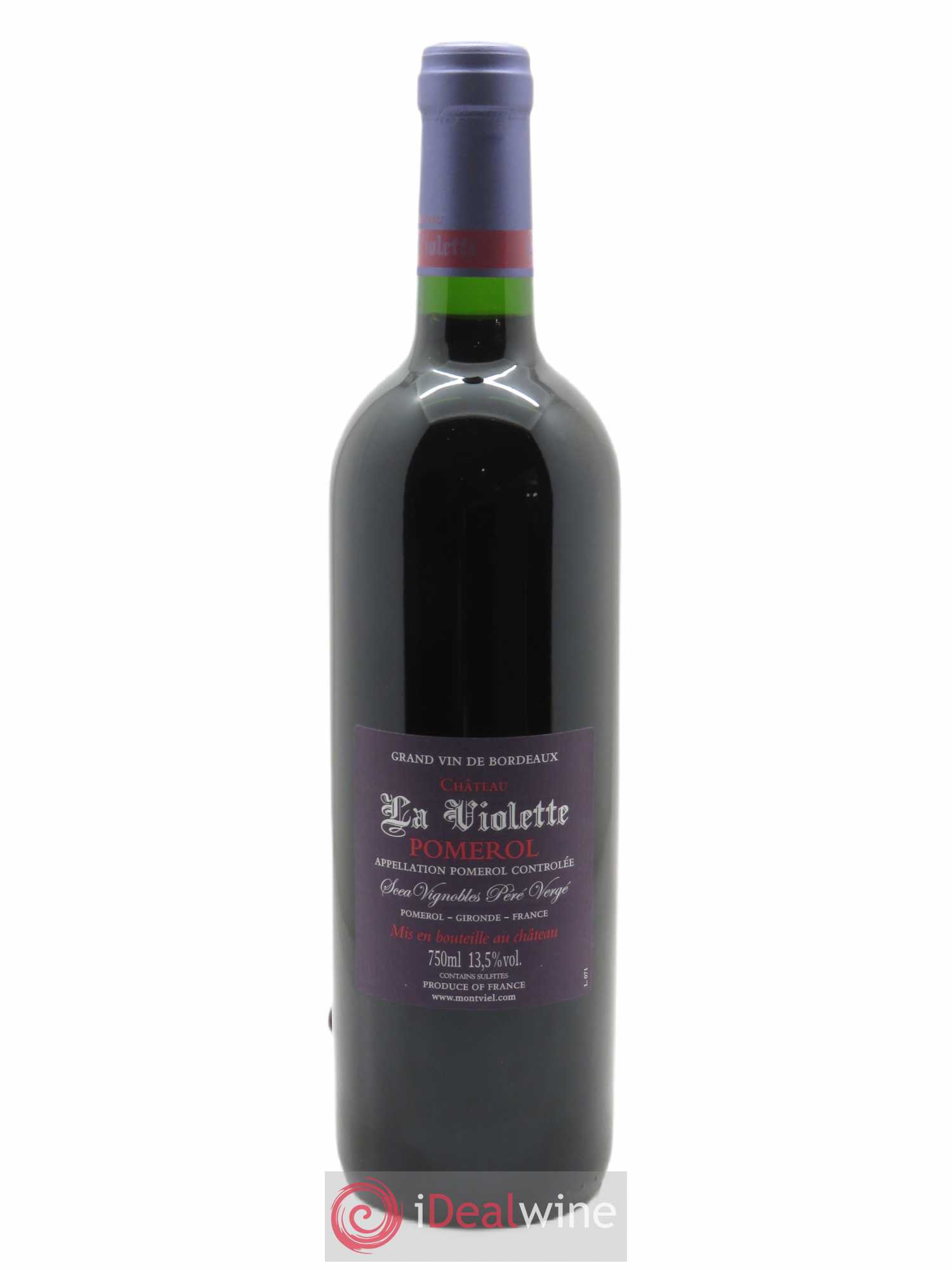 Château la Violette (CBO à partir de 6 BTS) 2007 - Lot de 1 Bouteille