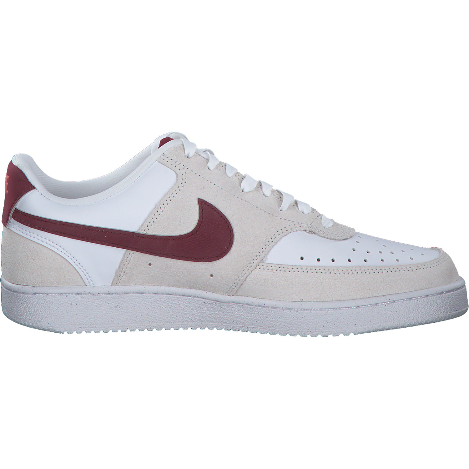 Nike Court Vision Low FQ7628, Schnürschuhe, Damen, Weiß