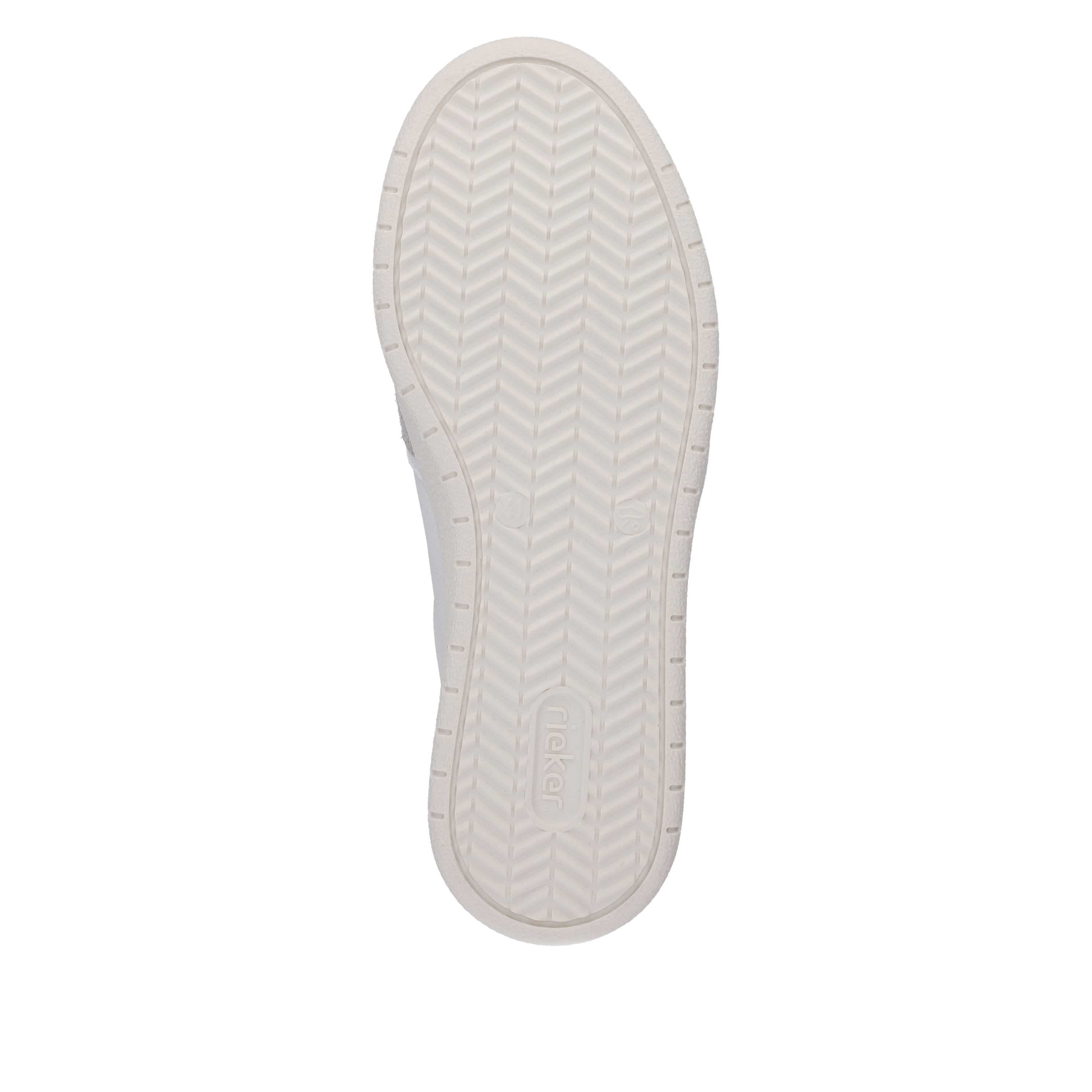 Rieker Herren Sneaker Low schneeweiss