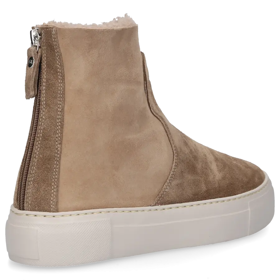 AGL Attilio Giusti Leombruni - Klassische Stiefeletten MEGHAN WARM Kalbsveloursleder - grau