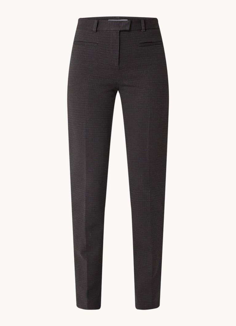 Pantaloni în carouri cu talie înaltă de la Gerard Darel Noli