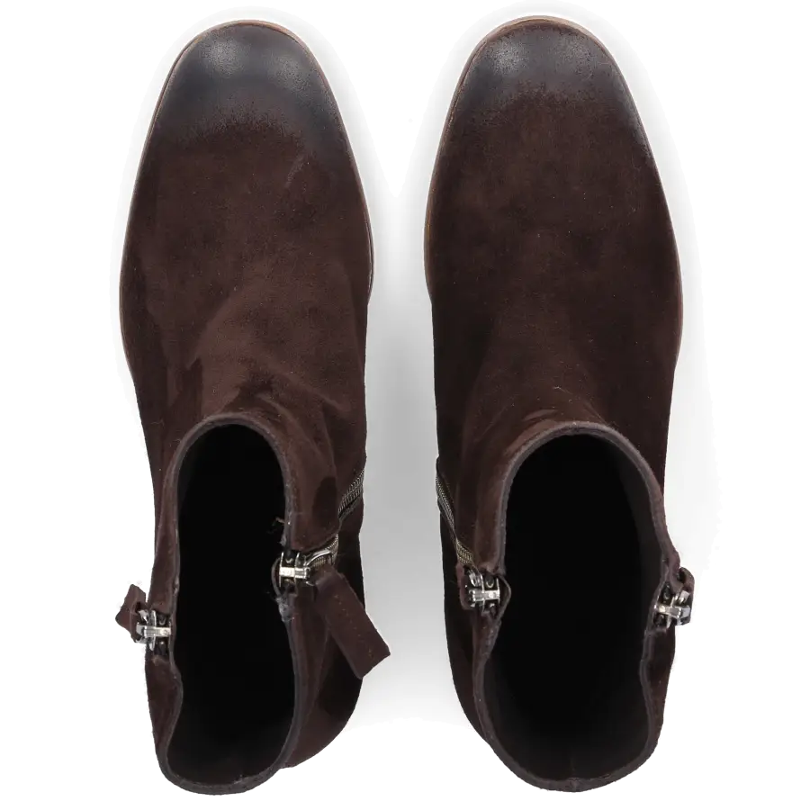 EN AVANT - Stiefeletten 414-02 Veloursleder - braun