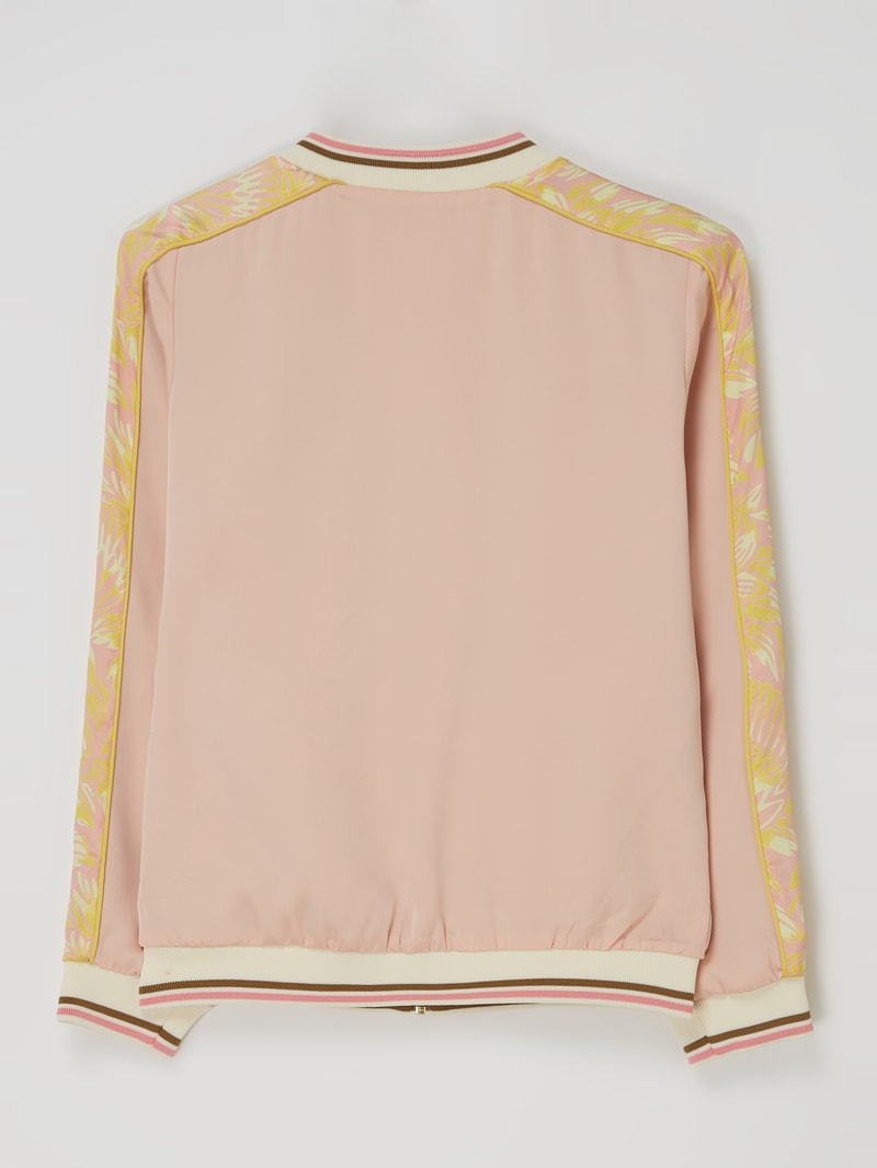 Blouson mit Stehkragen in rosa