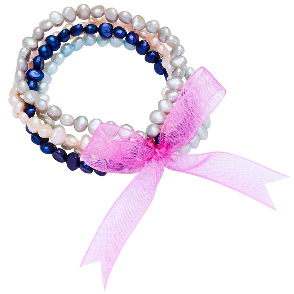 Valero Pearls Bracelet en perles Perle de culture d'eau douce Perle de culture d'eau douce en M Bijoux