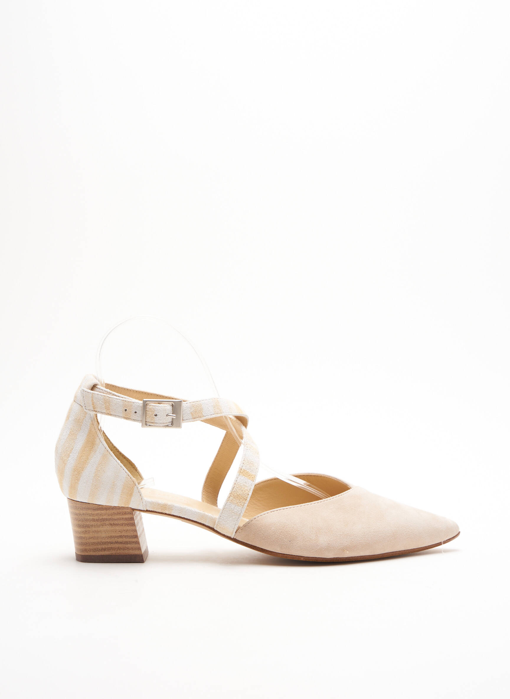 France Mode Sandales Nu Pieds Femme couleur beige