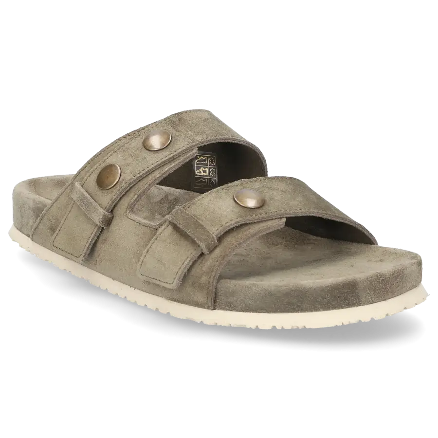 Henderson - Sandalen PARIDE Veloursleder - grün