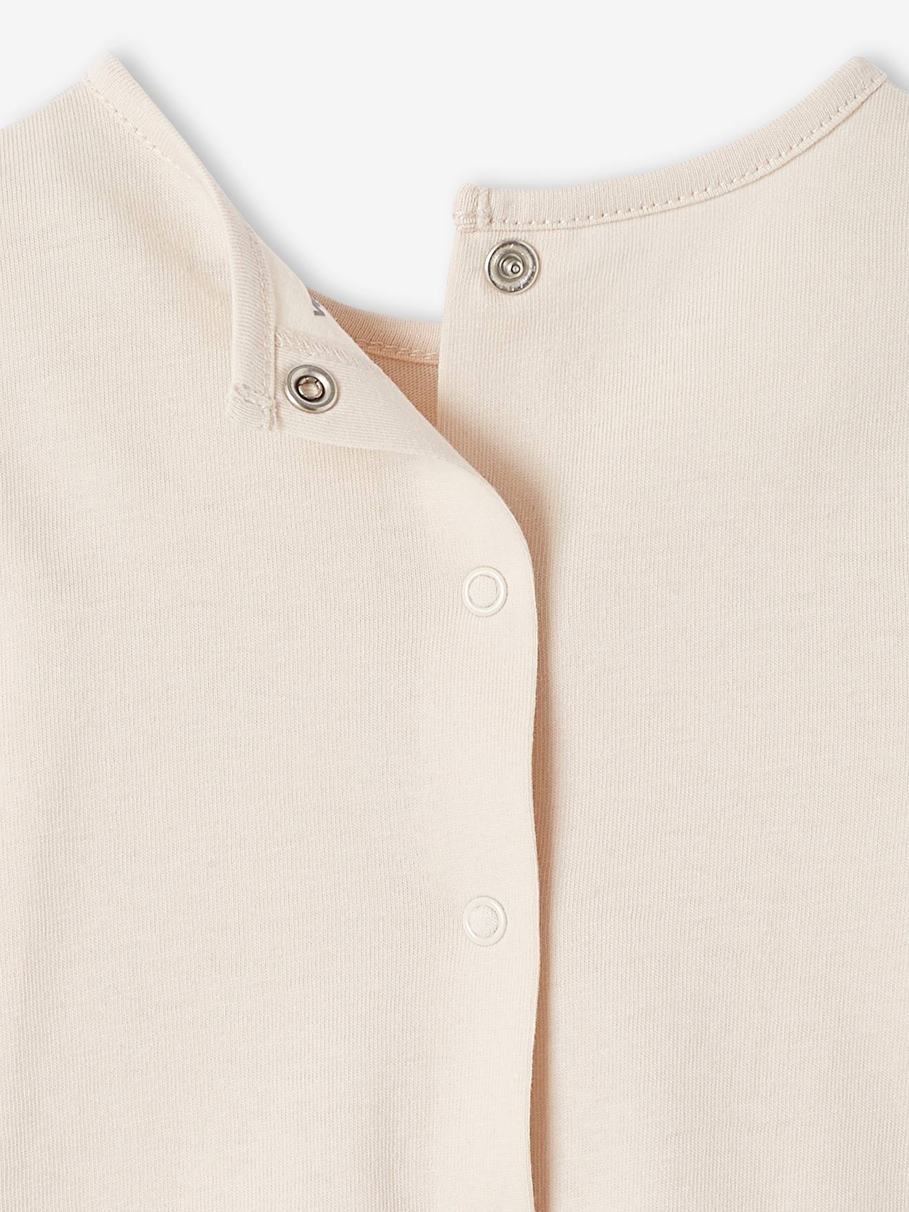 T-shirt bébé Basics manches longues orange