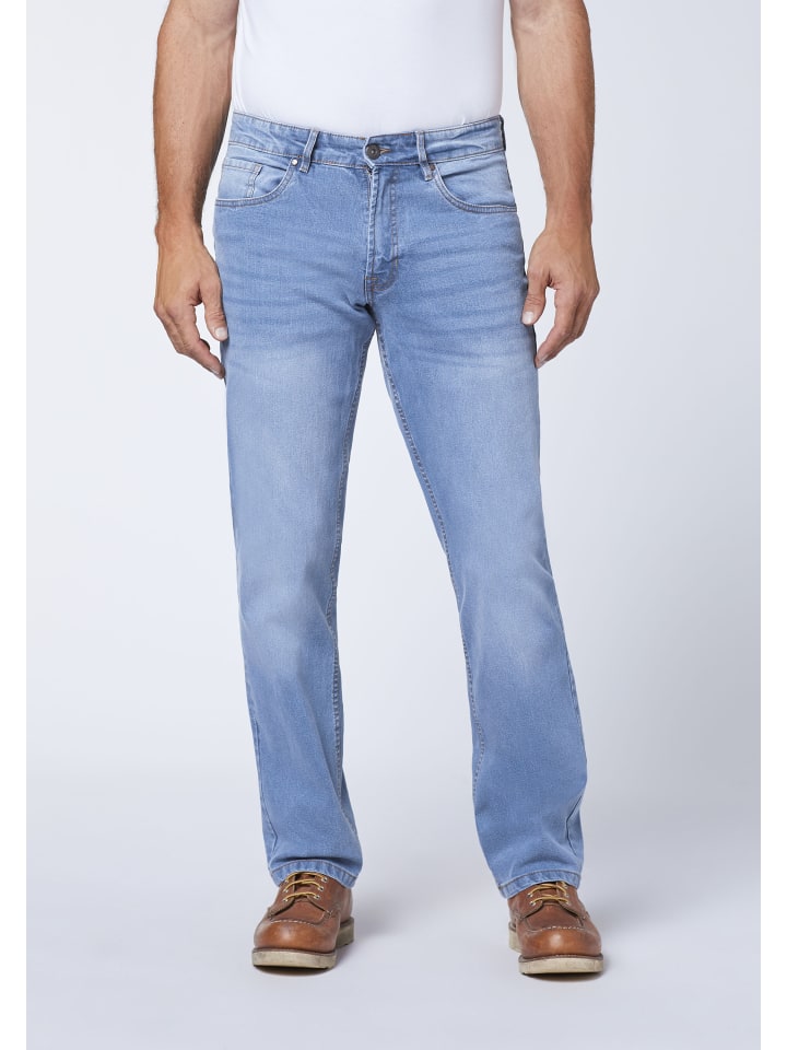 Oklahoma Jeans Jeans in Blau günstig kaufen