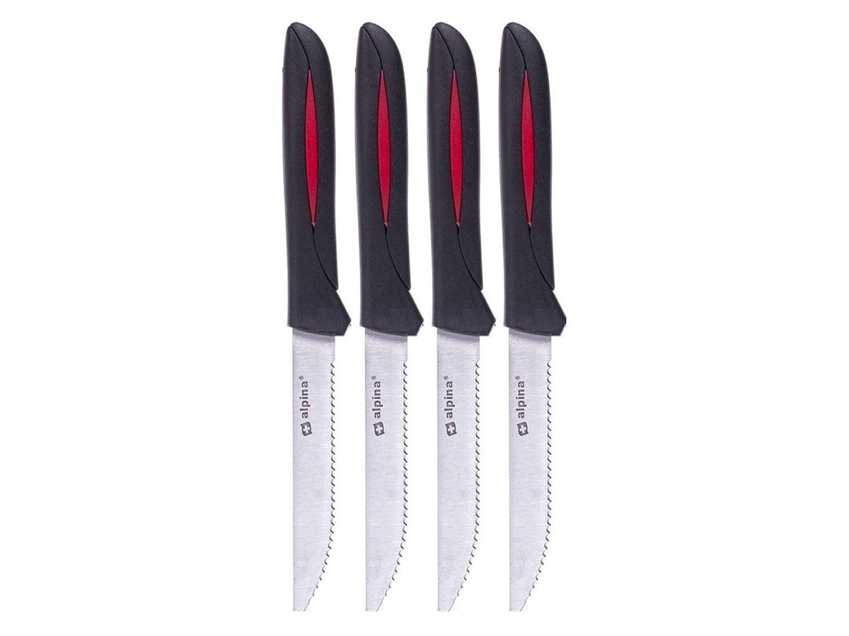 Alpina Set von 12 scharfe Steak-Messer