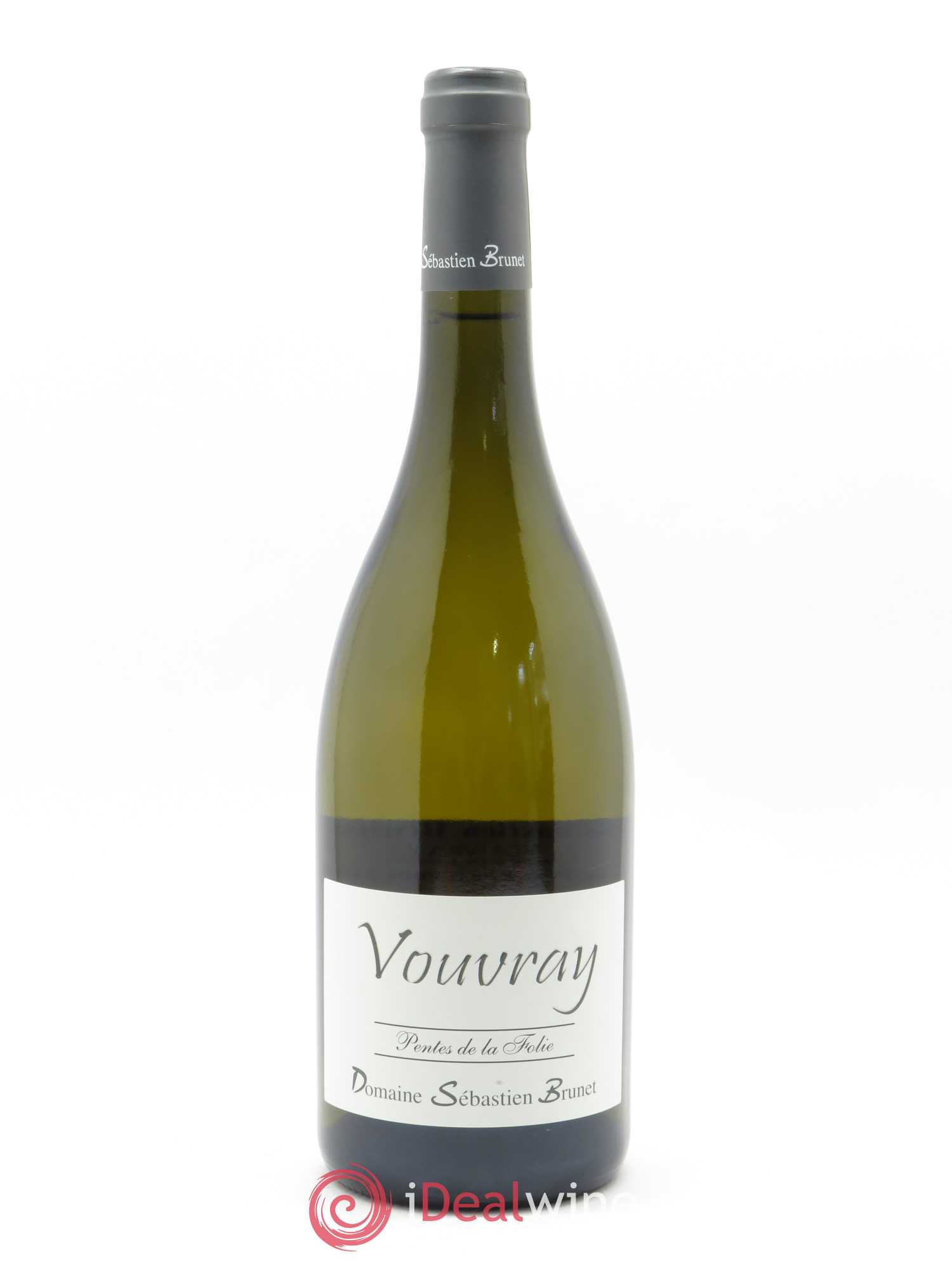 Vouvray Les Pentes de la Folie Sébastien Brunet  2018 - Lot de 1 Bouteille