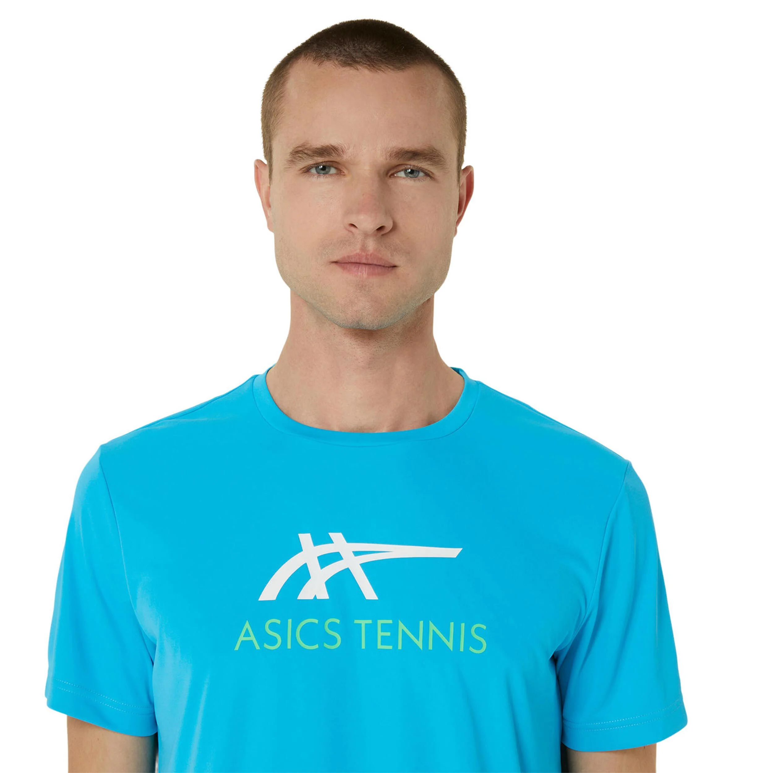 Court Graphic T-Shirt Herren - Blau