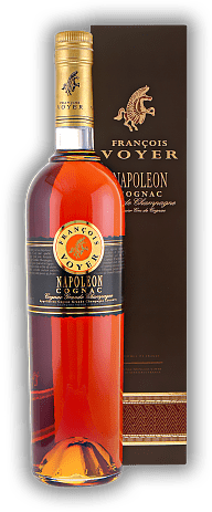 Francois Voyer Napoleon Premier Cru de Cognac Grande Champagne Francois Voyer Napoleon Premier Cru de Cognac Grande Champagne Eine Assemblage aus 12 - 20 Jahre alten Eaux-de Vie. 0,7	 Liter - Vol 40%