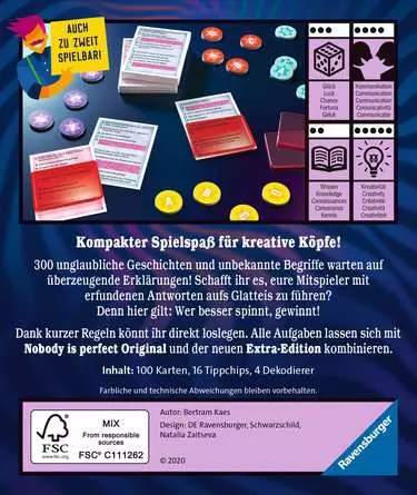 Nobody is perfect Mini Edition - Spiel ab 14 Jahren