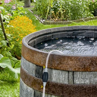relaxdays Ölabsaugpumpe 2x Handpumpe für Benzin und Wasser