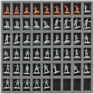 Feldherr Schaumstoff-Set für Zombicide Staffel 2 Prison Outbreak