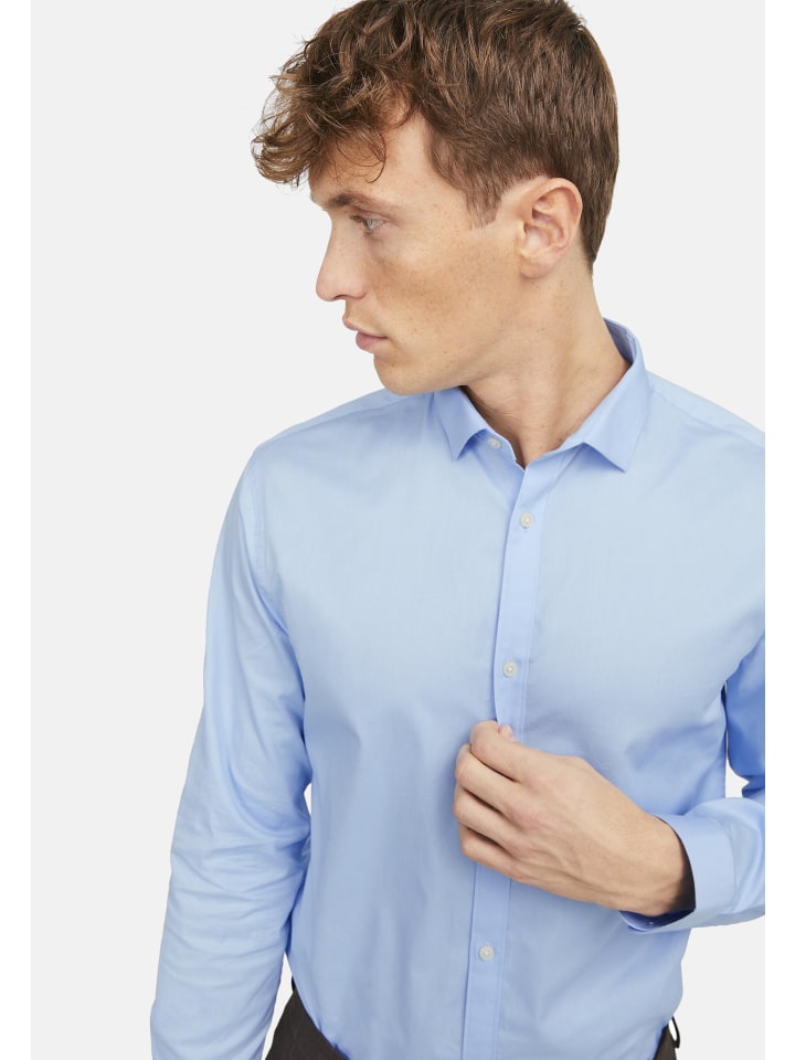 Jack & Jones Hemd 'Cardiff' in hellblau günstig kaufen