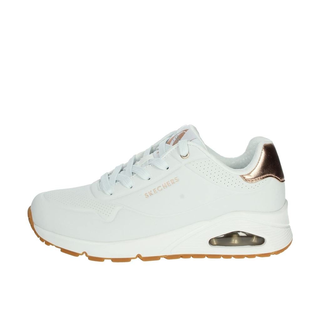 SKECHERS Freizeit Schnürer silber
