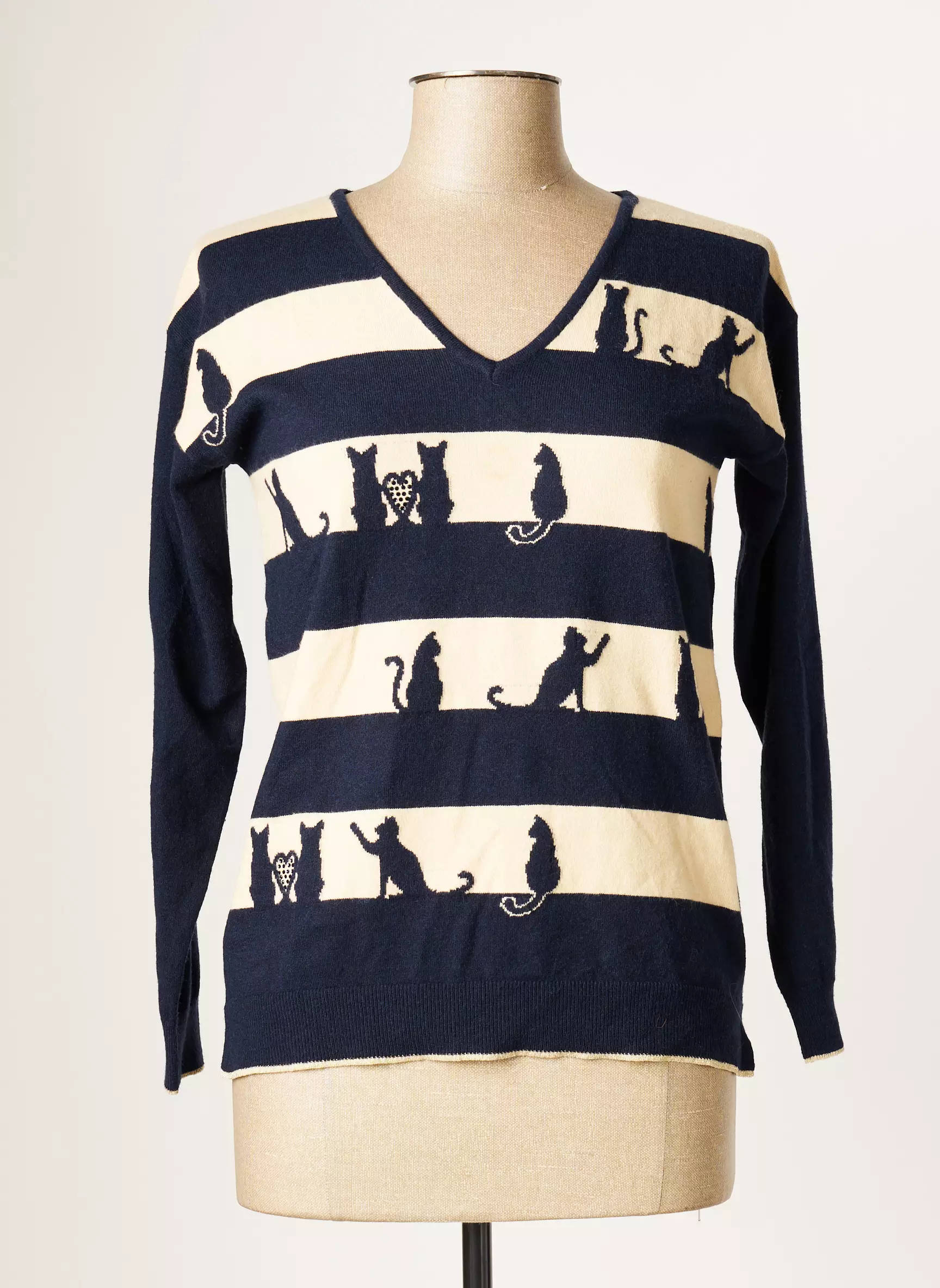 Leo Ugo Pulls Femme couleur bleu
