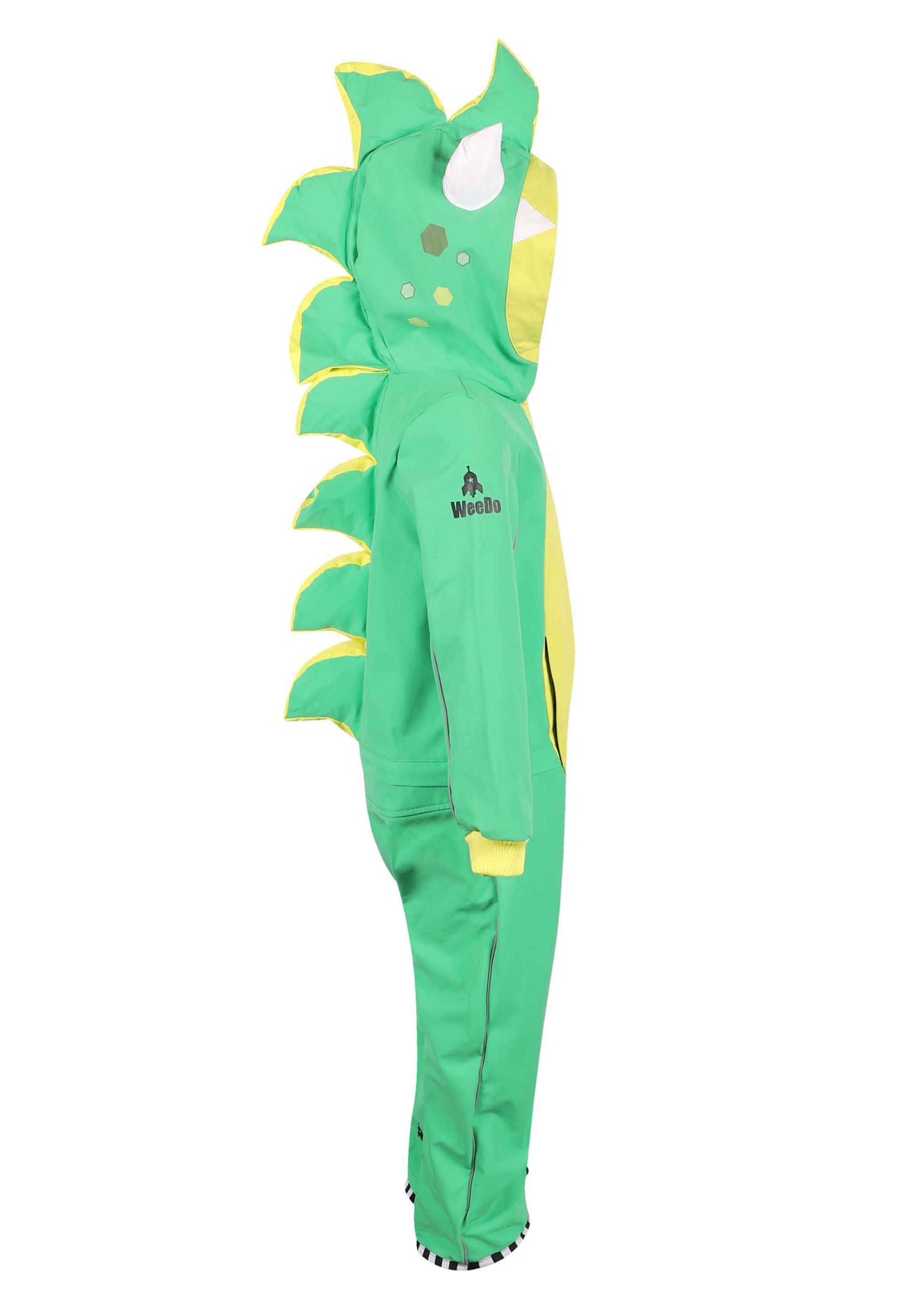 WeeDo Softshelloverall Monster Praktischer Funktionsanzug, wasserdicht, atmungsaktiv