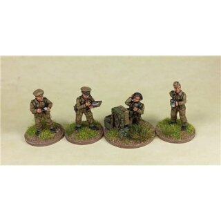 1:72 British HQ/Battery Staff Teams