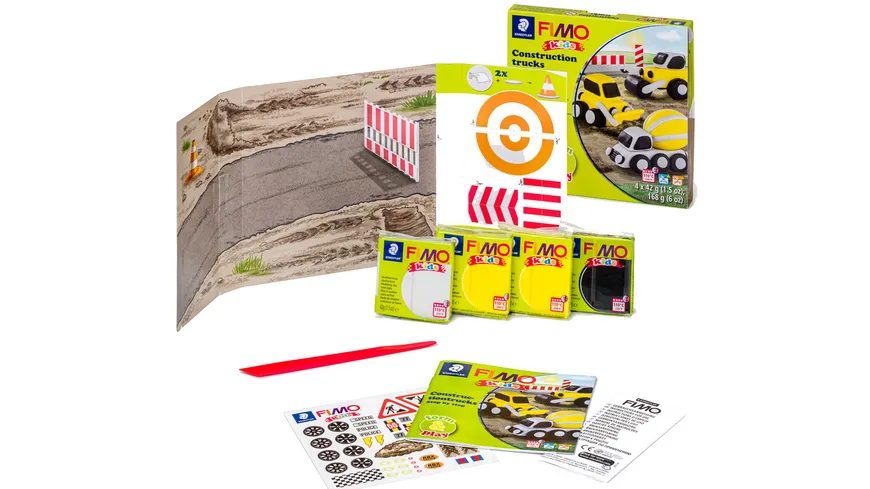 STAEDTLER Modelliermasse FIMO® Kids Materialpackung form&play 