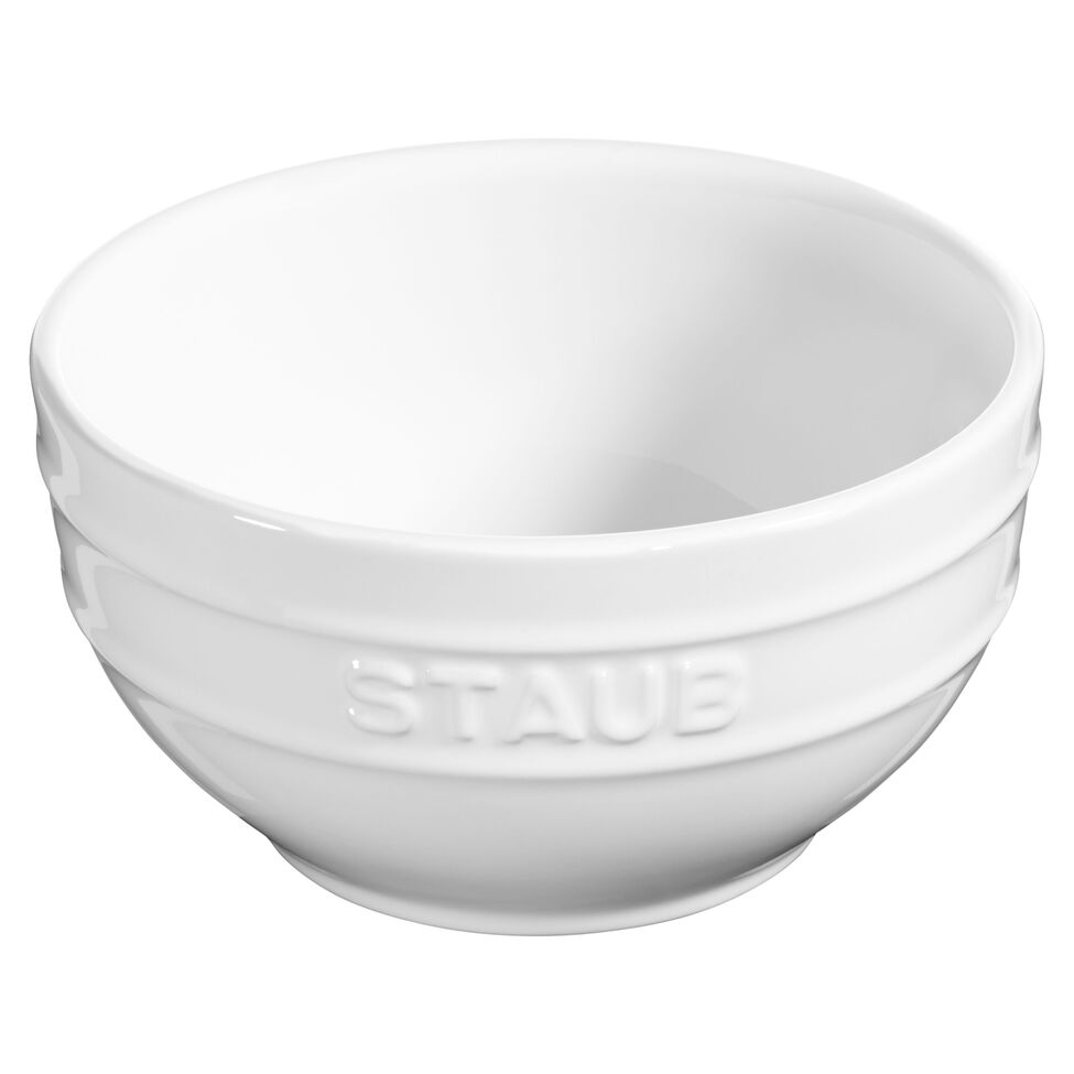 Schüssel 14 cm, Keramik, Reinweiß